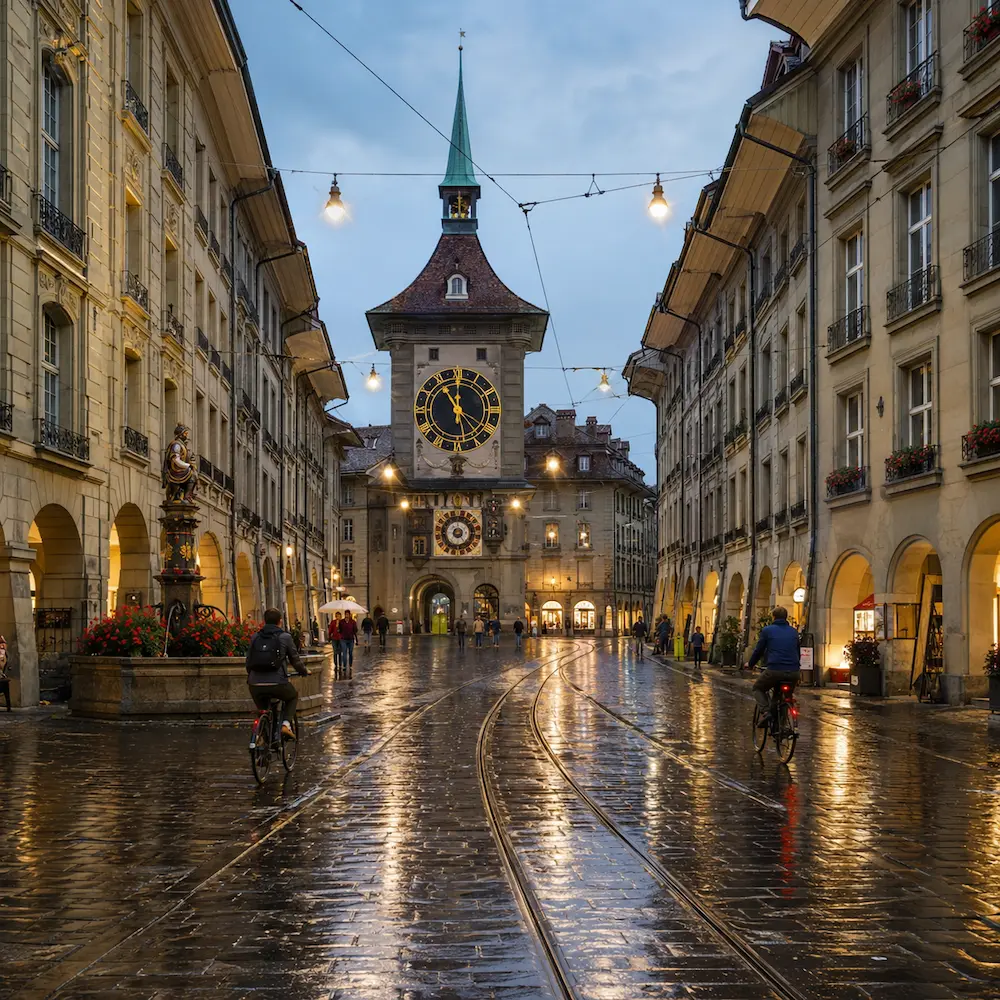Luzern mit See und Pilatus als Schweizer Reiseziel